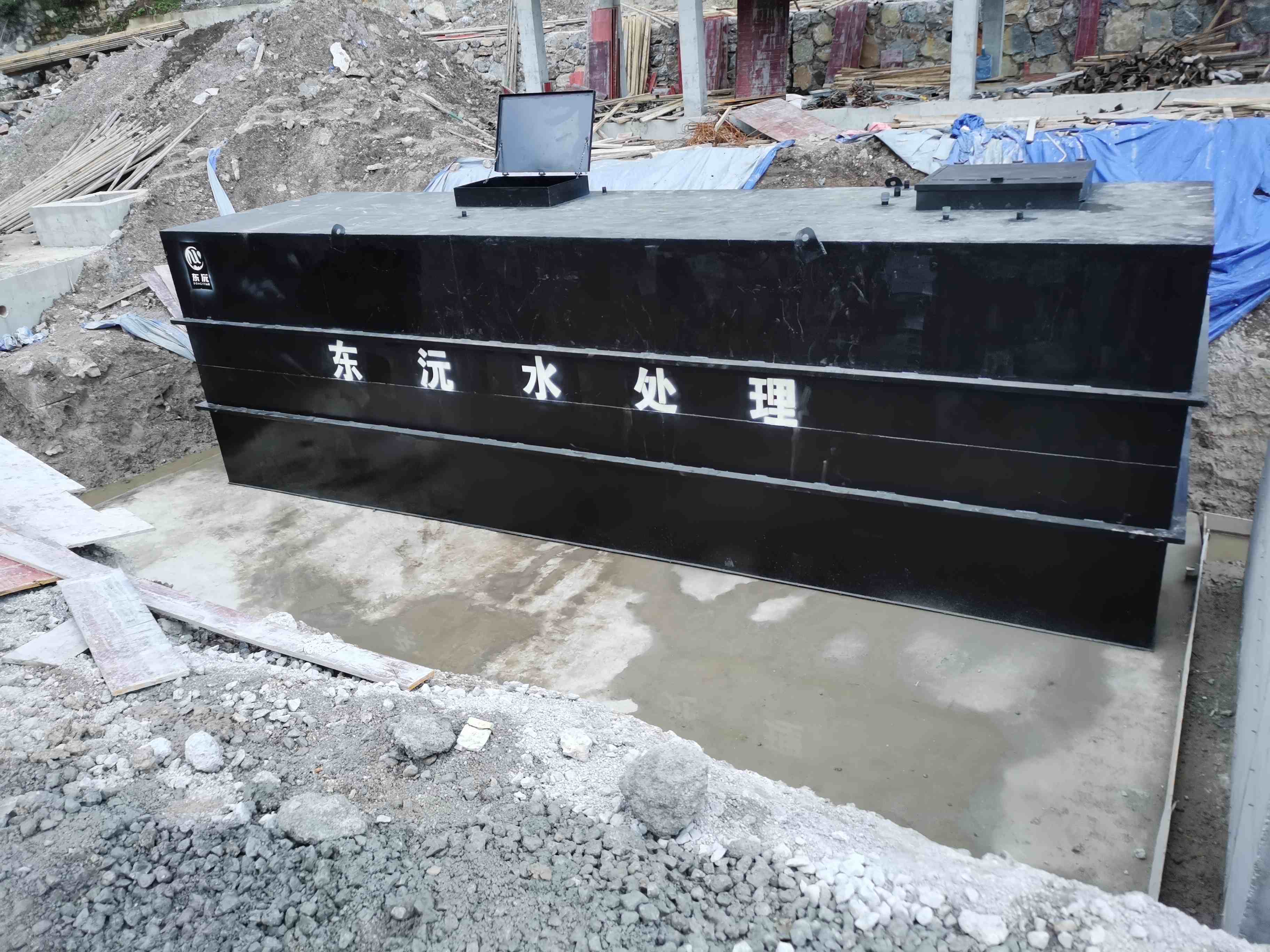 省贵阳市天瀑学府小区雨水中水回用设备